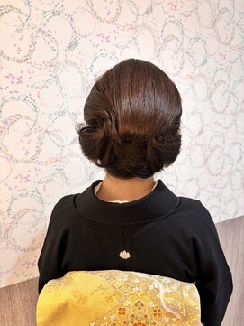 サロンドプランセス(SALON DE PRINCESSE) 留袖着付＋和髪アップスタイル
