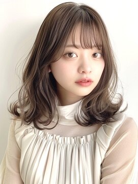 ブロウ ネックス ザ サロン 表参道(VLOW nex the salon) 【寺田hit style＃7】愛されミディアムレイヤーvlow 表参道 韓国