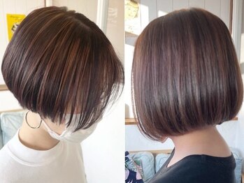 ハンズ(HANDs)の写真/ファーストグレイカラーや明るく染めたい方にオススメ♪白髪ぼかしも白髪染めもワンランク上の仕上がりに＊