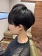 ヘアーズ マーブル(hairs MARBLE)の写真/忙しい朝のお手入れが簡単！楽ちんに☆扱いやすいショート＆ボブスタイルなら≪hairs MARBLE≫にお任せ◎