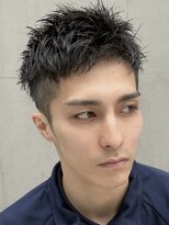 フィフス 大分(fifth)&nbsp;大分ツイストスパイラルパーマメンズカットスパイキーショート