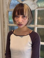 フォークロア 本店(Folk Lore)&nbsp;ブロンド×ブラウン三毛猫カラー