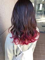 美容師 久保浦&nbsp;エンドカラー