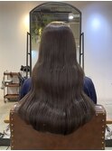 透け感グレージュカラー♪