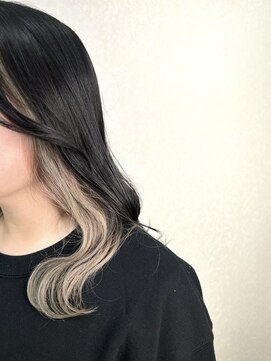 美容室 ハルミ ヘア リゾート 川口店(Harumi Hair Resort) 前髪/アンブレラカラー/こなれミディ/イメチェン/ウェーブパーマ