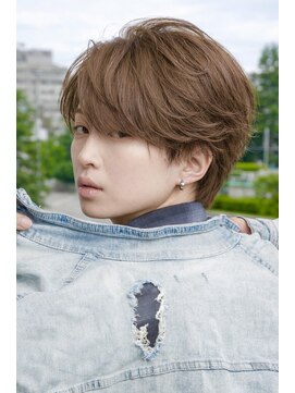 アイトーキョーシエル 横浜(AI TOKYO Ciel) メンズカラー/ミルクティーベージュ/ブリーチ&ダブルカラー