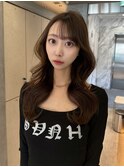 結べるレイヤーカット/ラテグレージュ/韓国巻き/前髪/銀座