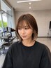 【人気No.1】カット+透明感インナーカラー+艶カラー ¥17,600