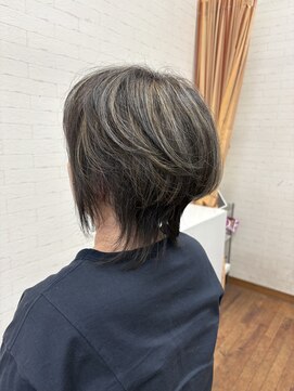 トップヒール(Top heel) 白髪ぼかし