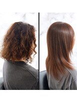 カットカットカットヴェンティ(Cut!Cut!Cut!VENTI)&nbsp;髪質改善ケアカラーでまとまりのある髪へ