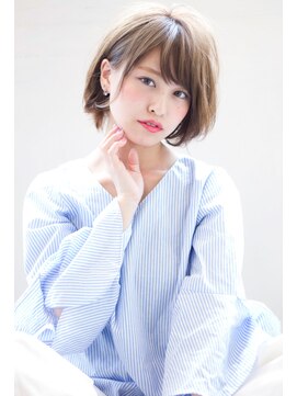 マリアバイアフロート(Maria by AFLOAT) デジタルパーマでひし形ワンカール透明感カラーバレイヤージュ