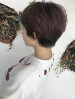 シーン(hair design SCENE)&nbsp;ショートヘア+ヴァイオレットカラー♪
