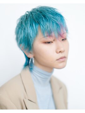 ニコヘアー(niko hair) ターコイズブルー