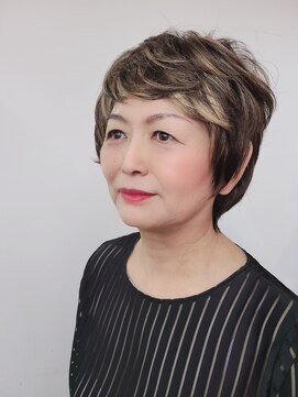 美容室来夢 立体感グラデーション