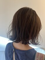 エイトセカンド 新宿三丁目店(EIGHT second)&nbsp;切りっぱなしゆるふわパツットボブ