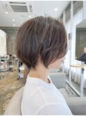 ショート/イルミナ/グレーベージュ/西中島/武庫之荘/西宮/上新庄