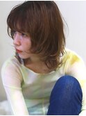ウルフレイヤー 顔周りカット チョコレートカラー