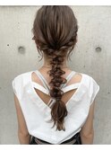 カジュアルヘアセット×tight arrange