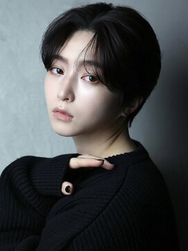 ザサードヘアー 千葉(THE 3rd HAIR) センターパート　韓国シースルー