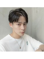 オースティン 調布アミックス(AUSTIN)&nbsp;ツイストパーマ七三オールバックマッシュウルフスリークショート