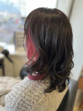 コア フィール ア デイ(COIFFURE A DAY) 【インナーカラーピンク】M3D限定クーポン