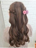 ハーフツイン☆ヘアセット/ヘアメイク/渋谷/表参道/外苑前/東京