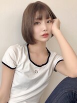 シンク オモテサンドウ(sync omotesando)&nbsp;ナチュラルベージュボブ