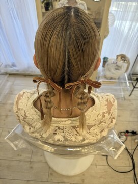 ヘアメイクアンドセットサロン リッコ(Hair make&set salon Ricco) 大人かわいいツイン♪梅田茶屋町RiccoStyle