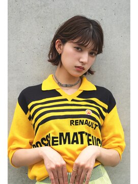 シーム(SEAM) レイヤーのカーリーボブ