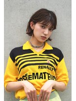 シーム(SEAM) レイヤーのカーリーボブ