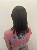 地毛風ストレート×大人ハイライト