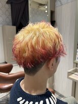 ビス リアン 川口店(Vis lien) 爽やかナチュラルパーマセンターパート清潔感デザインカラー