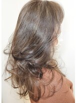 松本平太郎美容室 国立店 フェザーレイヤー×イノアカラー×ハイライト/30代40代50代60代