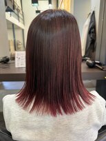 ニュイ 高槻 阪急茨木店(nui)&nbsp;イメチェン/ホワイトブロンド/外ハネボブ/美髪/茨木