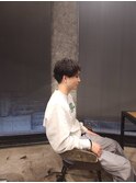 前下がりのショートヘアー