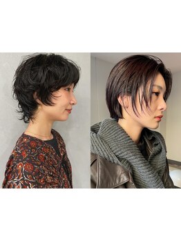 ミリ単位にこだわるカットが大好評！ハイライトなどのトレンドカラーもより綺麗にみせるカット技術が魅力♪