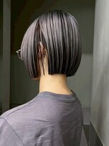 アルバム 渋谷パルコ(ALBUM)&nbsp;ダブルカラー韓国ヘア美髪ボブミディアム_ba555582