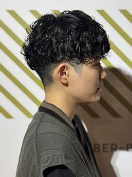 バーバーバー 四谷(BARBER-BAR) ビジネス爽やかソフトスペインカール