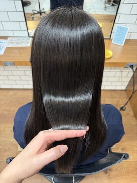 ジュール 銀座(Joule) 銀座駅/ブリーチなし/酸性ストレート/韓国/韓国ヘア