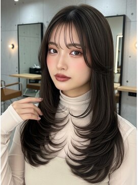 個室型美容室 グルグル 表参道店(GULGUL) 表参道/顔周り/前髪カット/ハイライト/ブリーチなしダブルカラー