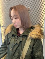 スリーバイベルベット(THREE...by velvet)&nbsp;メルティーベージュ♪ブリーチカラー/ミルクティー/オージュア