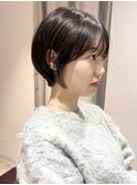 *滝田*絶壁解消20代30代40代50代暗めカラー吉祥寺ショートボブ