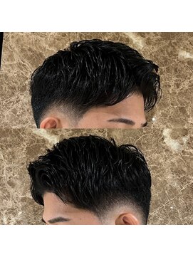 ヘアモード キクチ 銀座店 銀座 ローフェード ビジネスヘア