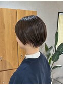 丸みショートボブ