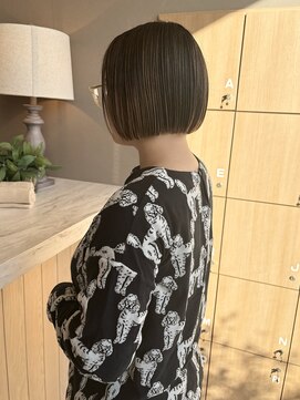 ユウヘアー 千代田橋店(U Hair) ボブ×ハイライト