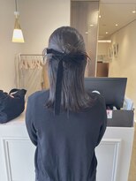 クオレア(CUOREA)&nbsp;カチモリハーフアップ♪