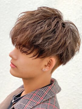 エルマーク 京都駅前(L-MARK) 波巻きスパイラル/men's/ツイストスパイラル/メンズパーマ/学割