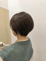 アドラーブル 長岡リバーサイド千秋店(adorable)&nbsp;20代30代大人可愛い小顔ショートボブ前下がりショートハイライト