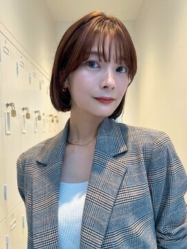 ピカイチテンジン エムスラッシュ(pikAicHi Tenjin×M.SLASH) 大人可愛い似合わせレイヤーミニボブ