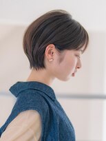 ベンジー 金山店(benji)&nbsp;ショートカット×ひし形ショートボブ×前髪あり